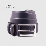 Ремень Для Брюк Кожаный TERGAN 0301  LACIVERT FIESTA Темно Синий