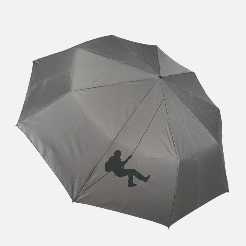 Зонт от дождя полуавтомат Три Слона D3205  Polyester GREY Серый