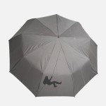 Зонт от дождя полуавтомат Три Слона D3205  Polyester GREY Серый