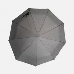 Зонт от дождя полуавтомат Три Слона D3205  Polyester GREY Серый