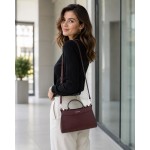 Сумка женская кожаная TERGAN 41884  BORDO ARSEL  