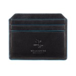 Картхолдер Кредитница VISCONTI ALP83 Louis На 7 отделений для карт  Italian Black Черный  