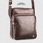 Сумка мужская Через плечо VISCONTI ML40 Riley  Brown Коричневый Коричневый
