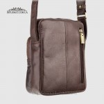 Сумка мужская Через плечо VISCONTI ML40 Riley  Brown Коричневый Коричневый