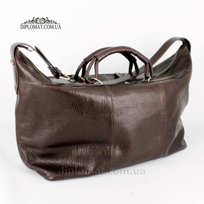 Дорожная сумка кожаная, черная TONY BELLUCCI T-5111-886 BROWN Коричневый