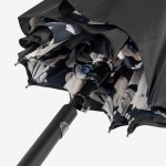 Зонт женский трость полуавтомат Fulton L754-028148 Bloomsbury-2 Mono Floral, Чёрный 