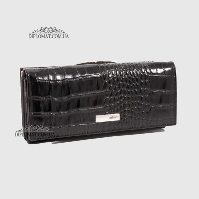 Кошелек женский KARYA 1090 53 Black Croco
