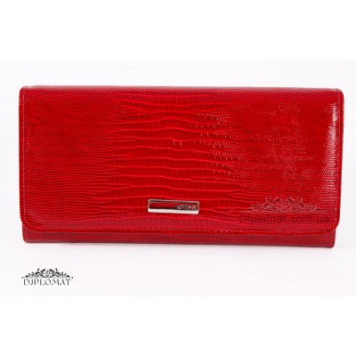 Кошелек женский KARYA 1094 074 Red Lack