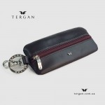 Ключница Кожаная TERGAN 0192 BORDO RUSTIC Бордовая