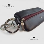 Ключница Кожаная TERGAN 0192 BORDO RUSTIC Бордовая