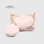 Сумка Женская Кожаная EMANUELA FERRETTI 85497D  BEJ floater Белый/Бежевый