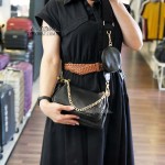 Сумка Женская Кожаная EMANUELA FERRETTI 85497D  BLACK floater Черный