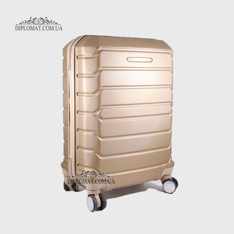 Чемодан поликарбонат на колесах GUARD 010603 Calanthe BRONZE Бронзовый  Размер M  ( 21 x 50 x 33 cm 2,47 кг) 