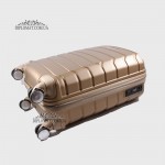 Чемодан поликарбонат на колесах GUARD 010603 Calanthe BRONZE Бронзовый  Размер M  ( 21 x 50 x 33 cm 2,47 кг) 
