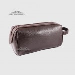 Несессер кожаный Дорожная мужская косметичка GUARD 1792  KAHVE FLOATER Коричневый Коричневый