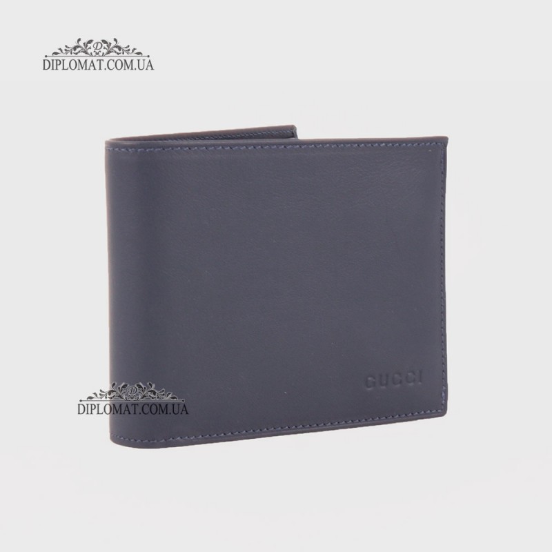 Портмоне мужское GUCCI 1244  ROYS DARK BLUE Черный