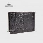 Зажим для денег GUCCI 1228  CROCO BLACK 