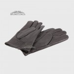 Перчатки мужские Кожаные Олень Подкладка Шерсть HARMON 656 Черный DEER BLACK 10 Черный