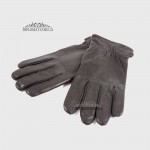 Перчатки мужские Кожаные Олень Подкладка Шерсть HARMON 640deer Черный DEER BLACK  9,5 Черный