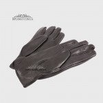 Перчатки мужские Кожаные Олень Подкладка Шерсть HARMON 640deer Черный DEER BLACK  9,5 Черный