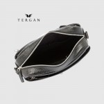 Клатч мужской TERGAN 21414 На одно отделение на молнии SIYAH FLOATER Черный