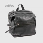 Рюкзак женский EMANUELA FERRETTI 552096 Маленький на молнии BLACK floater Черный