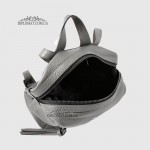 Рюкзак женский EMANUELA FERRETTI 552096 Маленький на молнии GREY floater Серый
