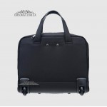 Сумка Дорожная Текстильная PUCCINI CM30159 на двух колесах с Отделением под ноутбук 43,5x24,5x43 см 1 BLACK Черный 