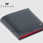 Портмоне мужское для карточек и денег из натуральной кожи TERGAN 1464  LACIVERT RUSTIC / KIRMIZI RUSTIC