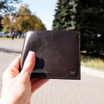 Портмоне мужское TERGAN 1464 для карточек и денег из натуральной кожи  KAHVE RUSTIC Коричневый