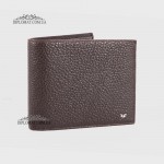 Портмоне мужское TERGAN 1465 кожаное с монетницей на кнопке  KAHVE FLOATER