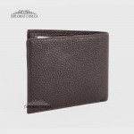 Портмоне мужское TERGAN 1465 кожаное с монетницей на кнопке  KAHVE FLOATER