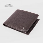 Портмоне мужское TERGAN 1465 кожаное с монетницей на кнопке  KAHVE FLOATER
