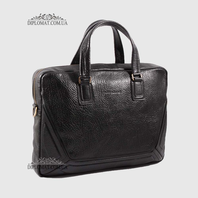 Сумка TONY BELLUCCI T-5095 893 BLACK Черный для ноутбука и документов F4