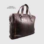 Сумка мужская кожаная TONY BELLUCCI T-5095 для ноутбука и документов А4 886 D.BROWN Коричневый 