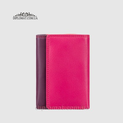 Кошелек женский кожаный VISCONTI RB39 Biola c RFID Plum Multi