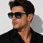 Солнцезащитные поляризационные очки POLARIZED TF-702  C1 Черный Градиент  