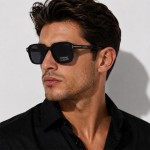 Солнцезащитные поляризационные очки POLARIZED TF-702 C3 Black (Чёрные)