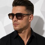 Солнцезащитные поляризационные очки POLARIZED TF-702 C2 Коричневые с градиентом 