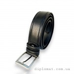 Ремень кожаный универсальный для джинс и брюк VIRGINIA CONTI 083/35 мм  Semi Aniline Черный  