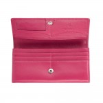 Кошелек женский кожаный VISCONTI HT35 Buckingham c RFID  Fuchsia  