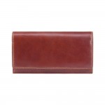 Кошелек женский кожаный VISCONTI MZ12 Maria c RFID  Italian Brown   