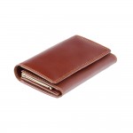 Кошелек женский кожаный VISCONTI MZ12 Maria c RFID  Italian Brown   