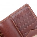 Кошелек женский кожаный VISCONTI MZ12 Maria c RFID  Italian Brown   