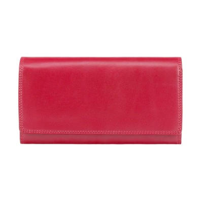 Кошелек женский кожаный VISCONTI MZ12 Maria c RFID Italian Red