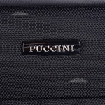 Чемодан Маленький на колесиках PUCCINI EM50390C Berlin Текстиль Отделение для ноутбука 55x39x20 см 1 BLACK Черный 