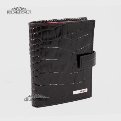 Портмоне мужское KARYA 0419 53 Black Croco