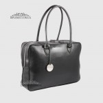 Сумка для Ноутбука Женская Кожаная BELLINI Baratti 2148 laptop for ladies BLACK floater Черный