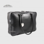 Сумка для Ноутбука Женская Кожаная BELLINI Baratti 2148 laptop for ladies BLACK floater Черный