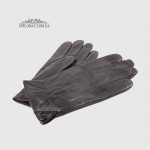 Перчатки мужские Кожаные Ягненок Подкладка Плюш HARMON 640M Черный LAMB BLACK 10,5 Черный